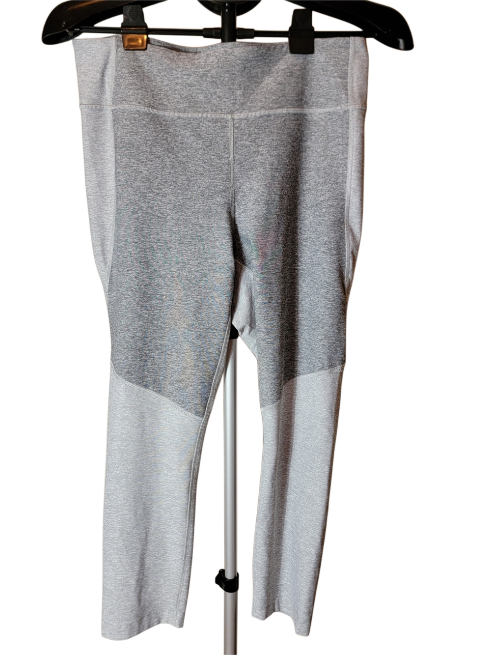 Outdoor Voices Springs 7/8 Colorblock Leggings Grey Tri-Tone - EUC